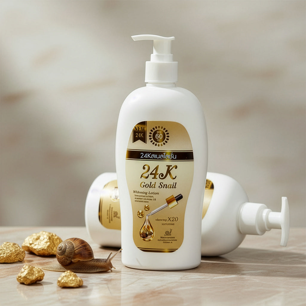 24K Gold Snail Whitening Lotion x 20