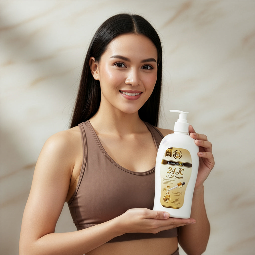24K Gold Snail Whitening Lotion x 20