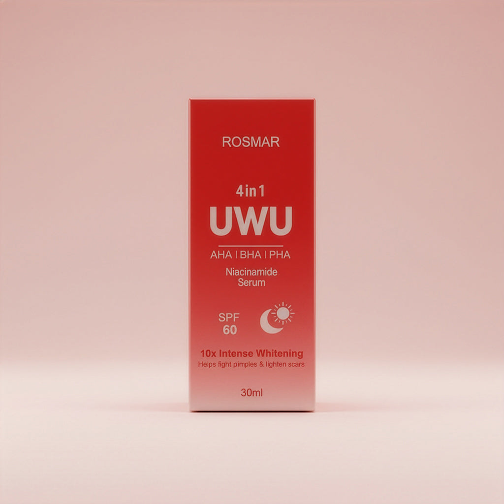 Rosmar - New 4in1 UWU Niacinamide Serum - AHA BHA & PHA