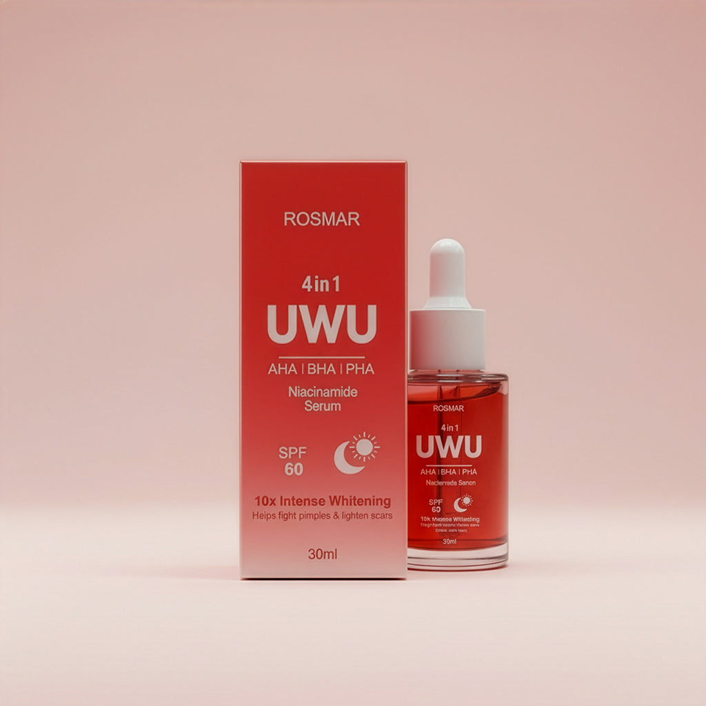 Rosmar - New 4in1 UWU Niacinamide Serum - AHA BHA & PHA