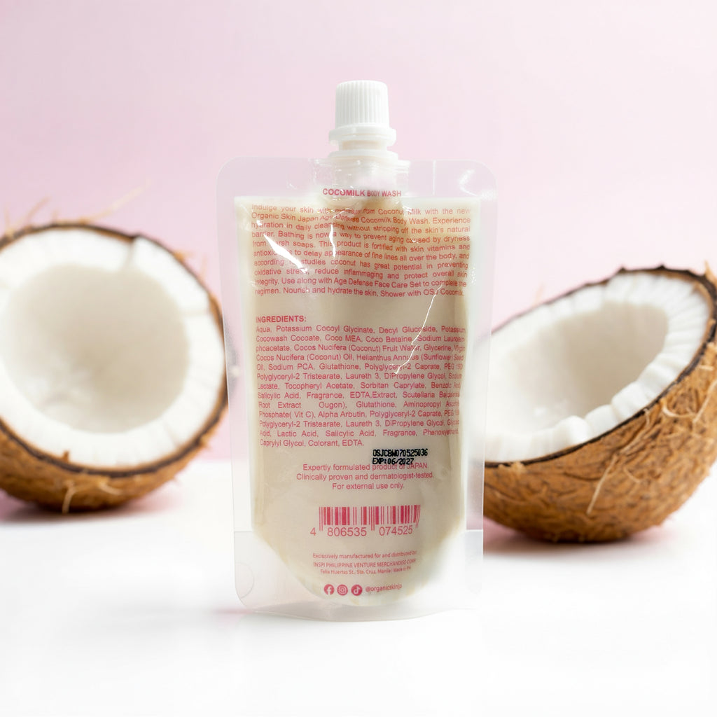 Age Defense Cocomilk Face and Body Wash