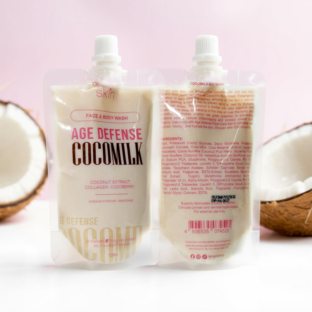 Age Defense Cocomilk Face and Body Wash