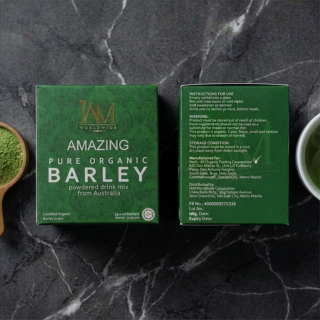 Iam Worldwide - Amazing Pure Organic Barley