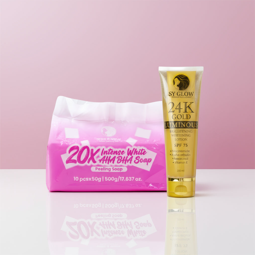 Bundle Whitening Soap and Lotion - SY Glow - BeauMerch