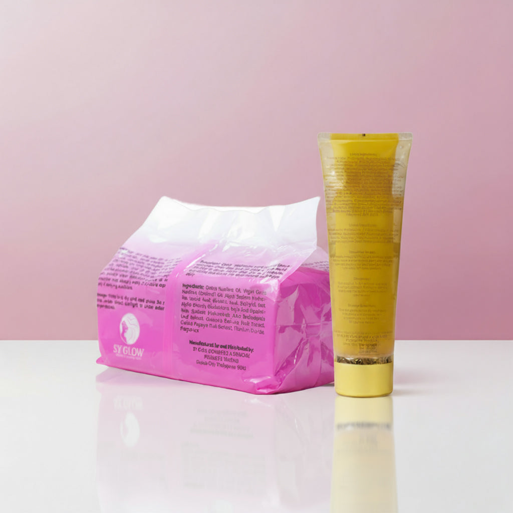 Bundle Whitening Soap and Lotion - SY Glow - BeauMerch