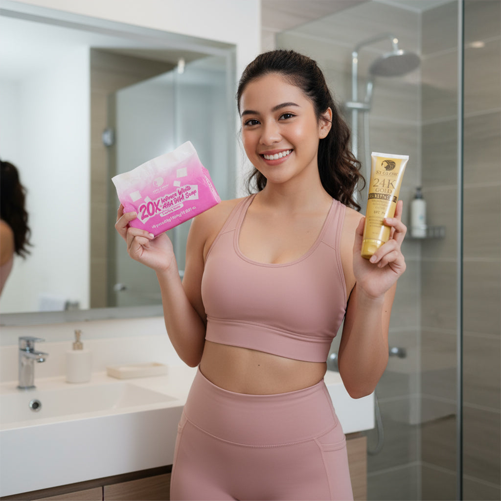 Bundle Whitening Soap and Lotion - SY Glow - BeauMerch