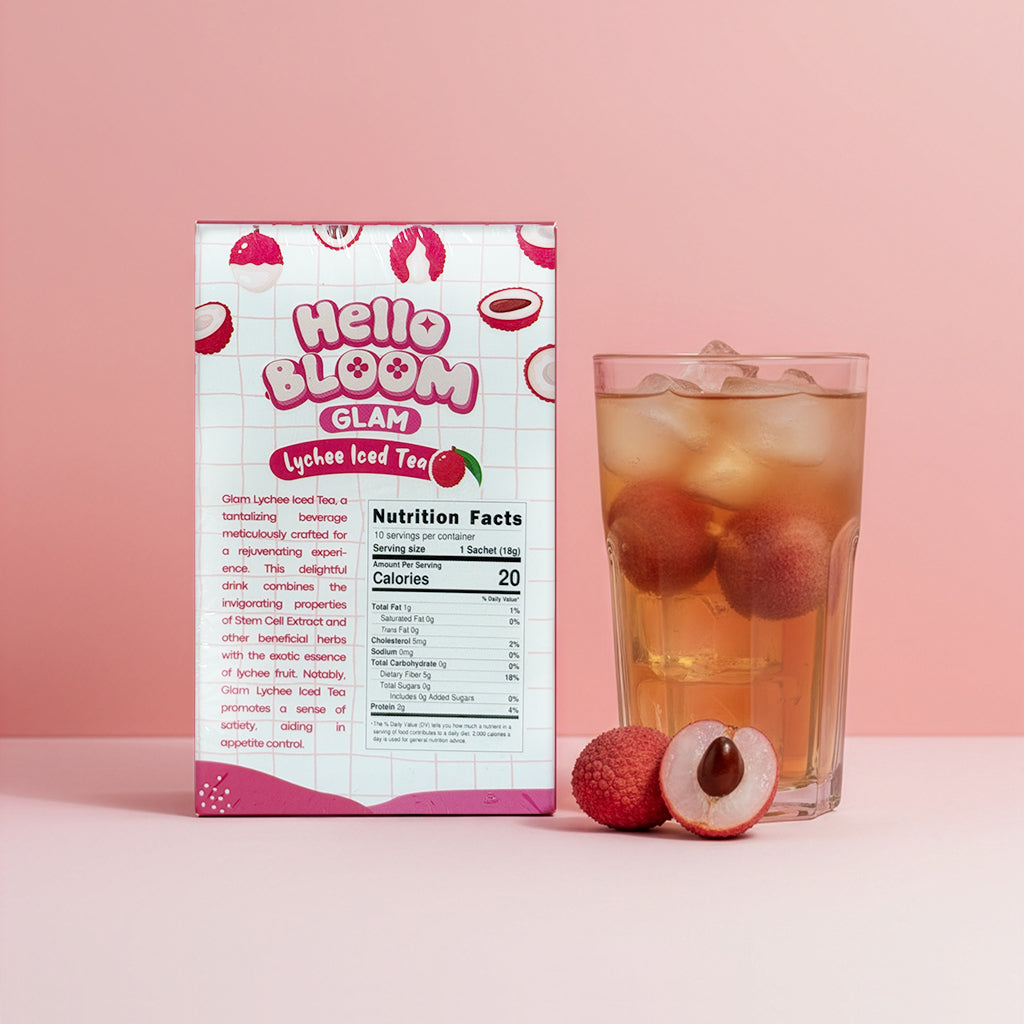 Glam Lychee Iced Tea