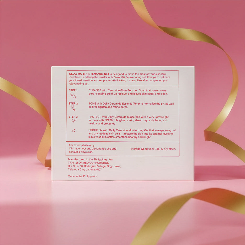 Transformed Skin - Glow 190 Maintenance Set