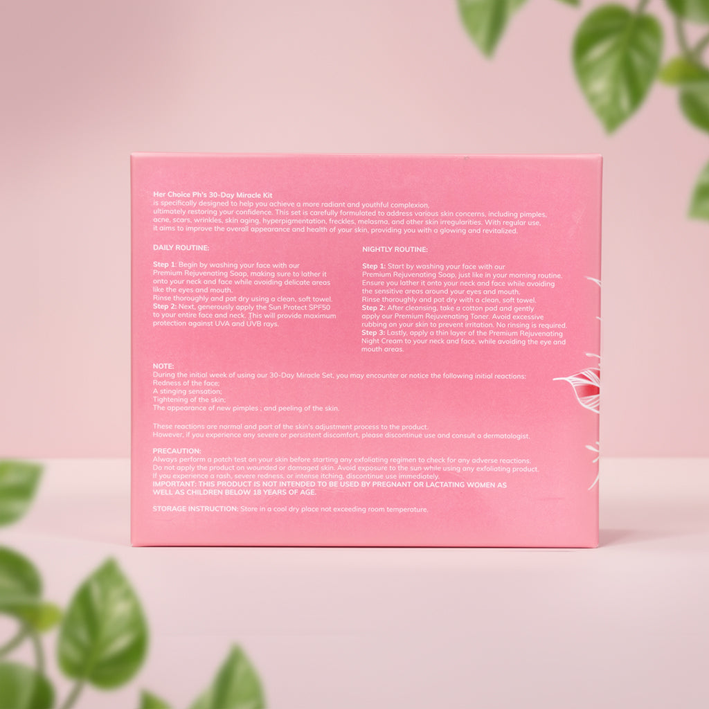 30 Day Miracle Kit - Premium Rejuvenating Set - BeauMerch