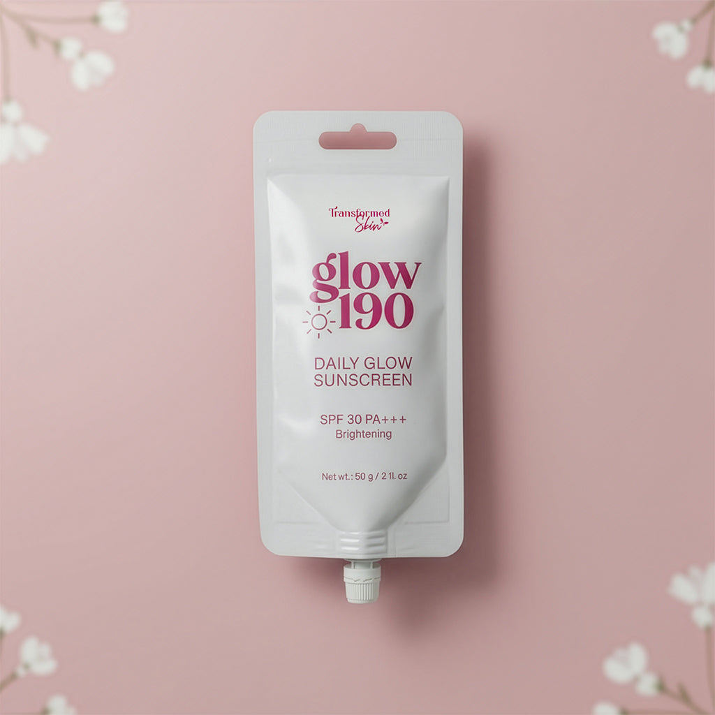 Transformed Skin - Honest Glow 190 Daily Glow Sunscreen