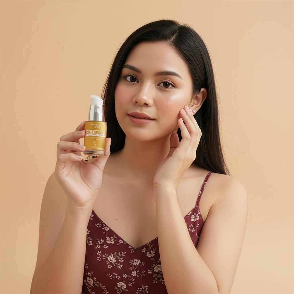 Transformed Skin - Honest Glow 24k Gold Papaya Serum
