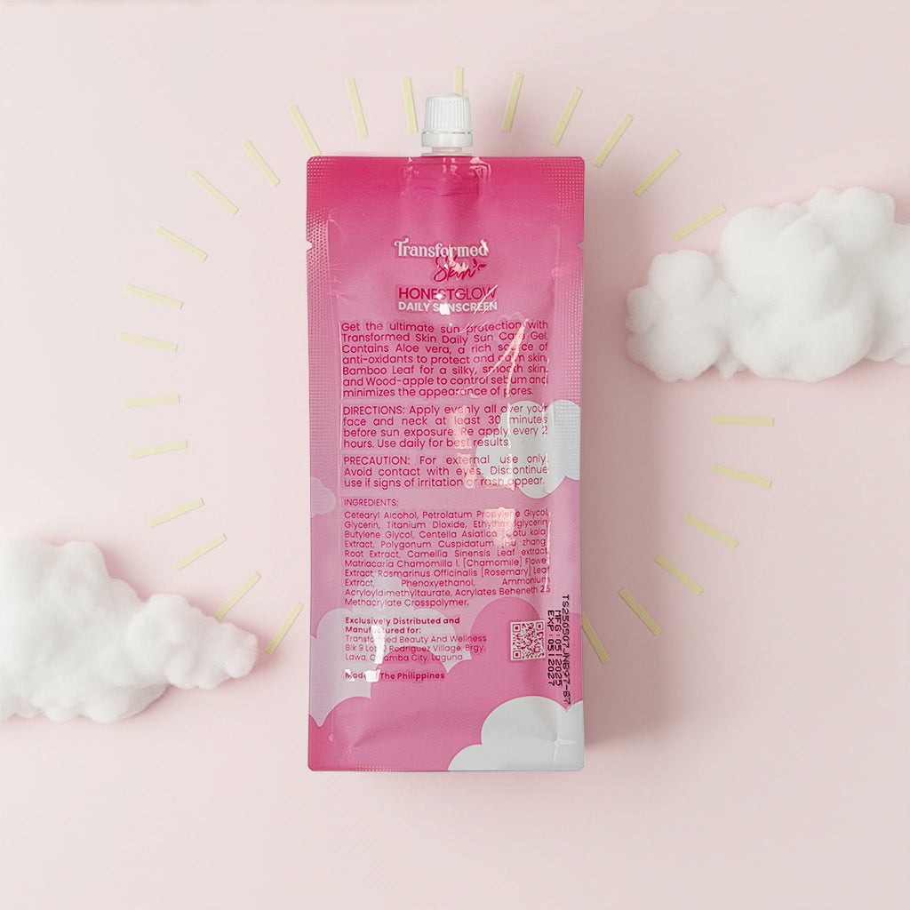 Transformed Skin - Honest Glow Daily Sunscreen