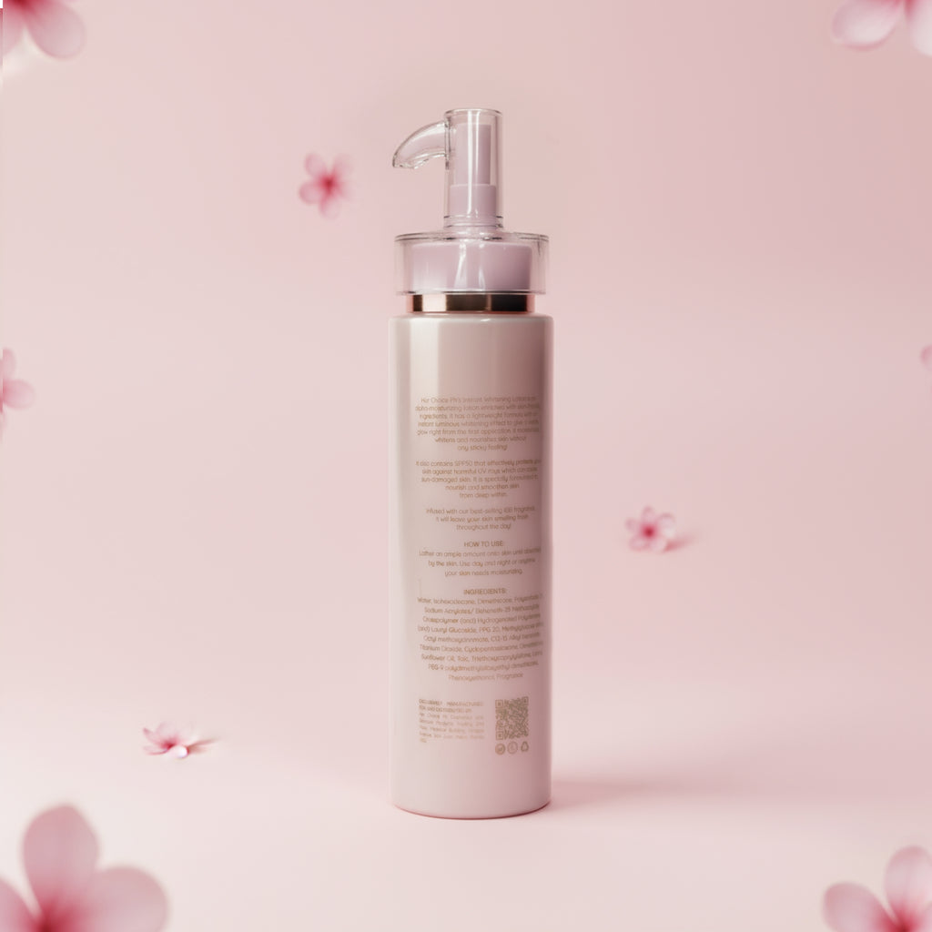 Instant Whitening Lotion with Sunflower Oil Extract