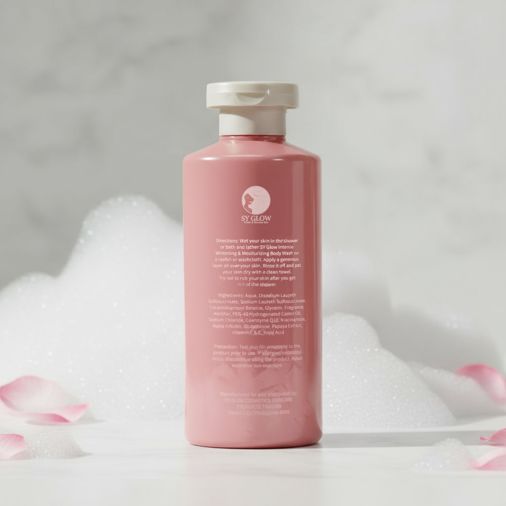Intense Whitening and Moisturizing Body Wash