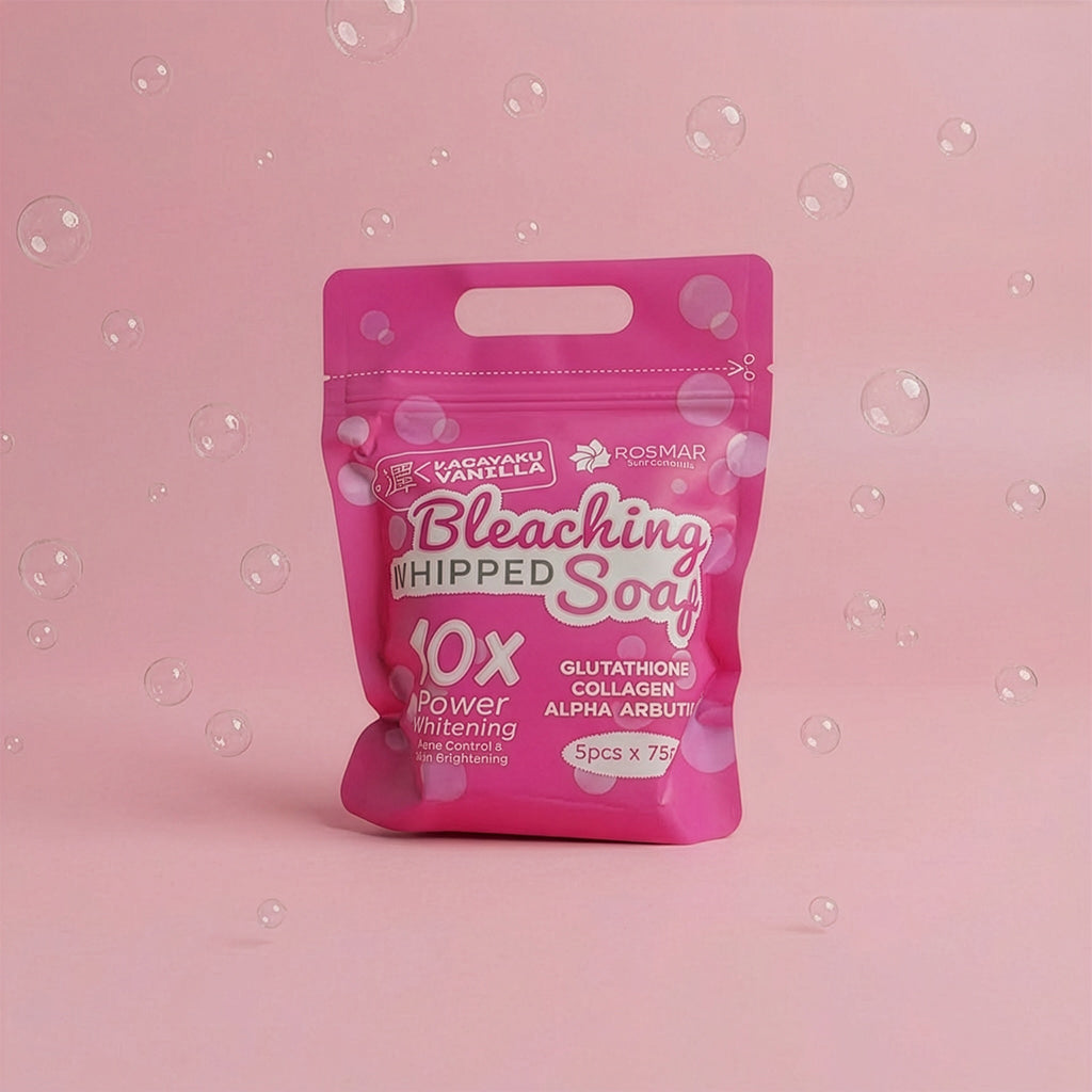 Rosmar - Kagayaku Vanilla Whitening Whipped Soap 5 Pieces