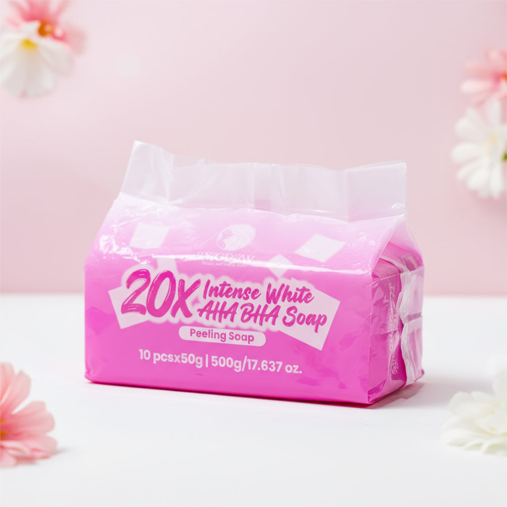 20X Intense White AHA BHA Soap - 10pcs - BeauMerch
