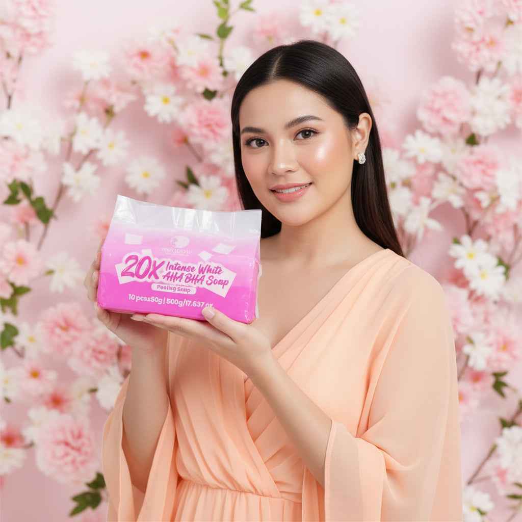 20X Intense White AHA BHA Soap - 10pcs - BeauMerch
