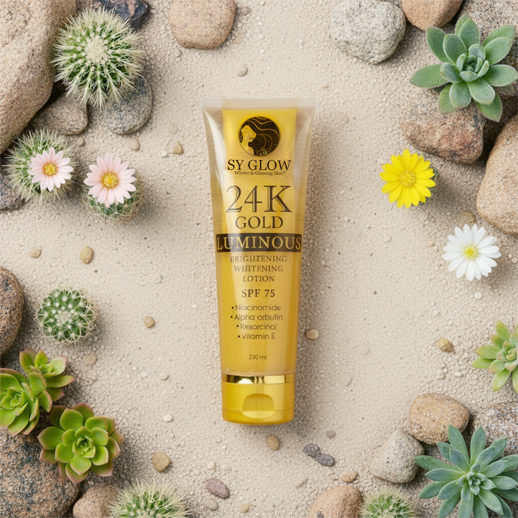 24K Gold Luminous - Brightening Whitening Lotion SPF 75 - BeauMerch