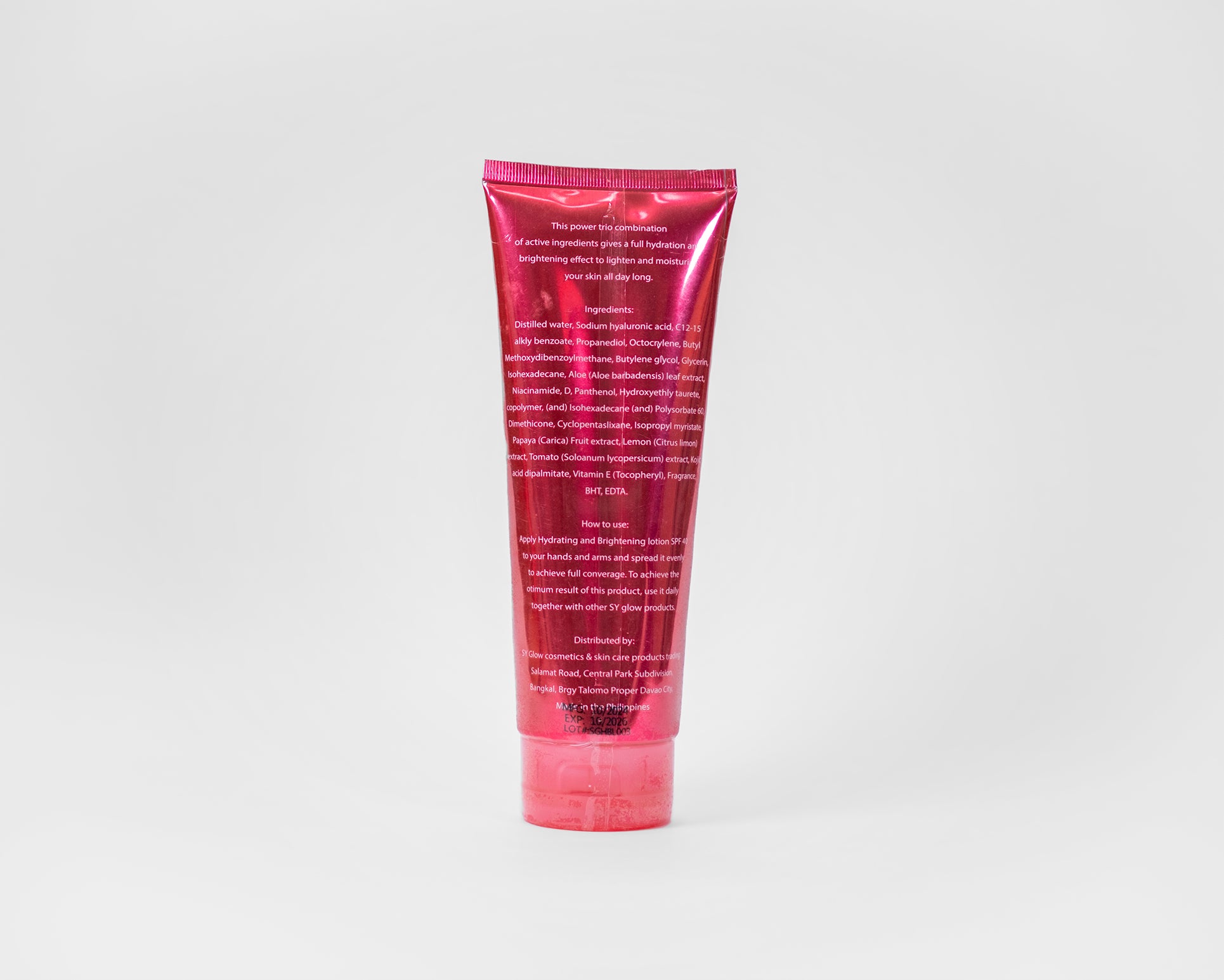 Hydrating & Brightening Lotion SPF 40 - BeauMerch