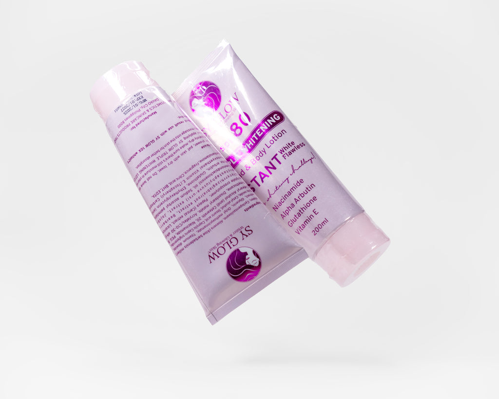 Triple Whitening Hand & Body Lotion - INSTANT White Flawless Spf 80 - BeauMerch