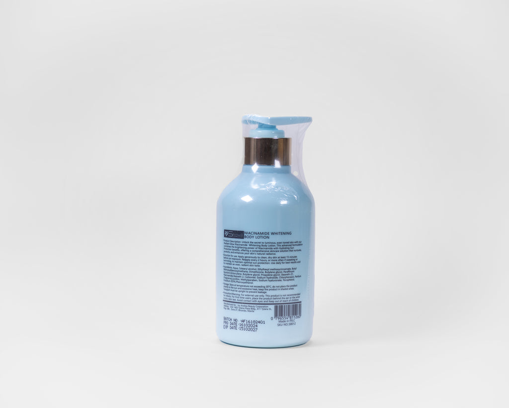 Niacinamide Whitening Body Lotion SPF 35 (Blue) - BeauMerch