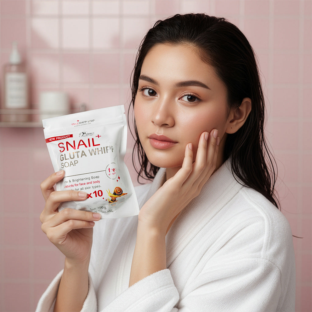 Perfect Skin Lady - Snail Gluta Whipp Soap