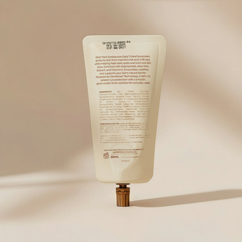 Dear Face - Sun Bounce Daily Tinted Sunscreen