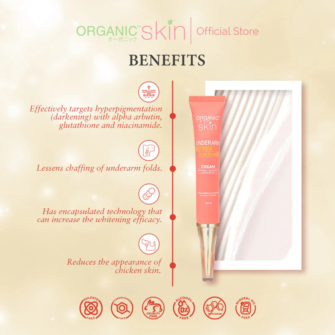 Organic Skin - Underarm Intensive Whitening Cream