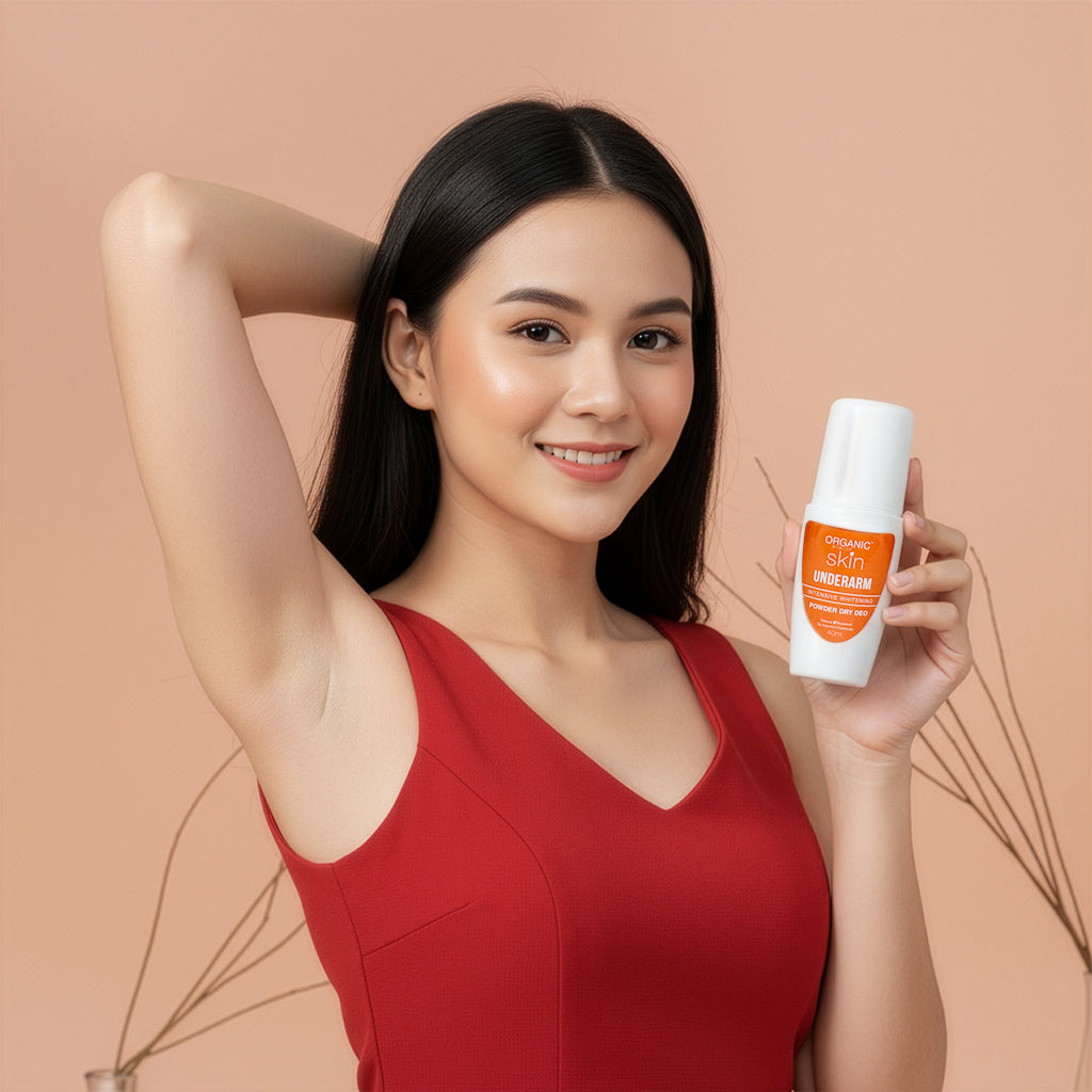 Underarm Intensive Whitening Powder Dry Deo